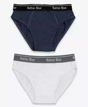 Комплект трусов, 2 шт. Button Blue (128-134)
