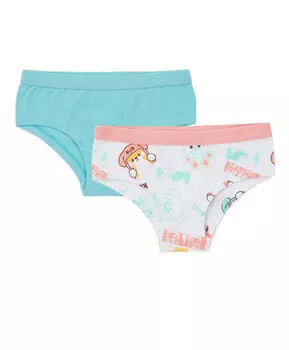 Комплект трусов бикини с принтом для девочки Button Blue (98-104)