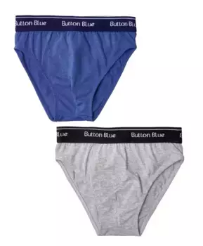 Комплект трусов-боксеров, 2 шт. Button Blue (116-122)