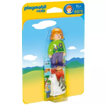 Playmobil Конструктор Женщина с кошкой