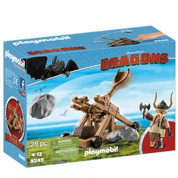 Playmobil Конструктор Гоббер с катапультой