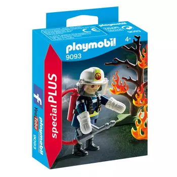 Playmobil Конструктор Пожарный с деревом