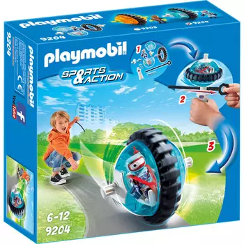 Playmobil Конструктор Синий гонщик на роликах