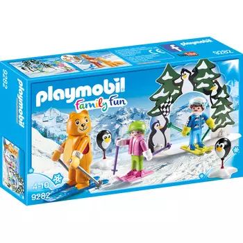 Playmobil Конструктор Урок катания на лыжах