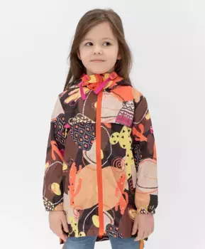 Коричневая ветровка Button Blue (116)