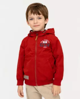 Красная ветровка-бомбер Gulliver