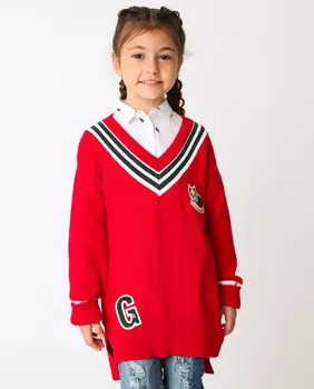 Красный джемпер Gulliver