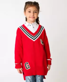 Красный джемпер Gulliver