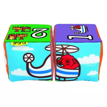 Кубики музыкальные K'S Kids "Совмести-ка транспорт"