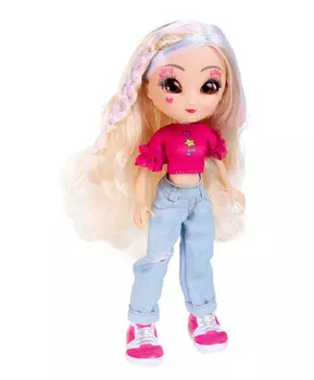 Кукла с наклейками и стразами Юник Айз Ребекка