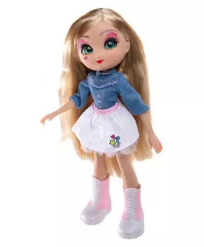 Кукла с наклейками и стразами Юник Айз Эми