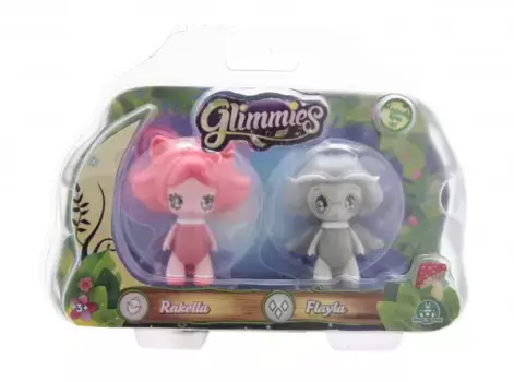 Куклы Glimmies Flayla и Rakella, 6 см