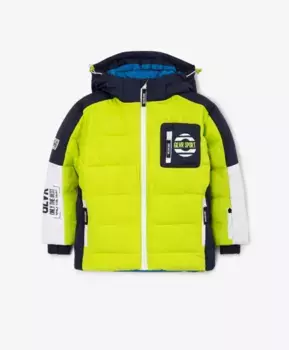 Куртка зимняя для мальчика из плащовки Gulliver (158)