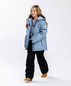 Куртка зимняя серая Button Blue (98)