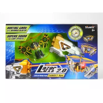 Лазерная атака с летающей мишенью