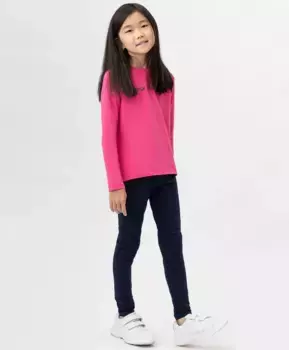 Леггинсы однотонные синие Button Blue (98)