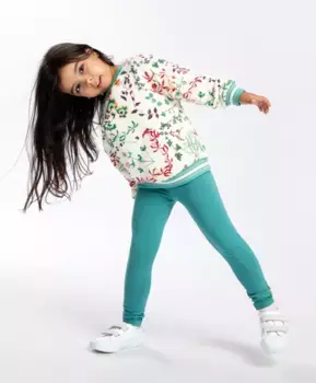 Леггинсы зеленые Button Blue (122)