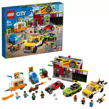 LEGO CITY Конструктор "Тюнинг-мастерская"