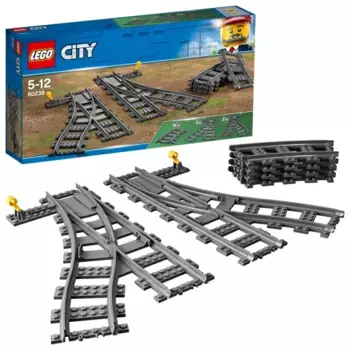 LEGO CITY Конструктор "Железнодорожные стрелки"