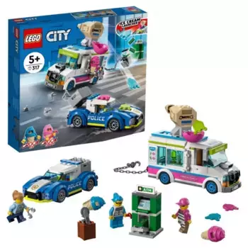 LEGO City Police Конструктор "Погоня полиции за грузовиком с мороженым"
