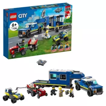 LEGO City Police Конструктор "Полицейский мобильный командный трейлер"