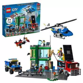 LEGO City Police Конструктор "Полицейская погоня в банке"