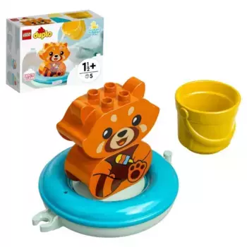 LEGO DUPLO Конструктор "Приключения в ванной: красная панда на плоту"