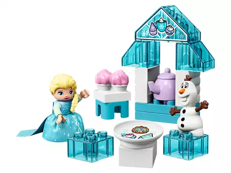 LEGO DUPLO Конструктор Princess "Чаепитие у Эльзы и Олафа"
