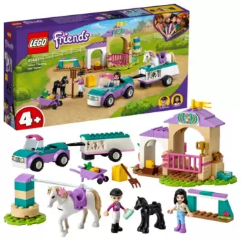 LEGO FRIENDS Конструктор "Тренировка лошади и прицеп для перевозки"