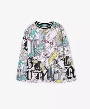 Лонгслив белый Gulliver (170)