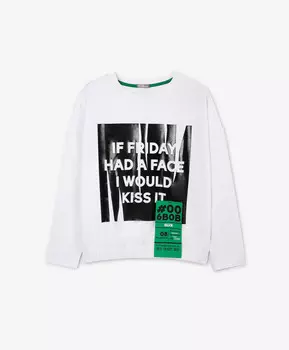 Лонгслив белый Gulliver (170)