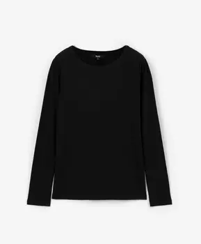 Лонгслив черный GLVR (S)