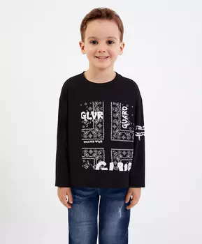 Лонгслив черный Gulliver (134)