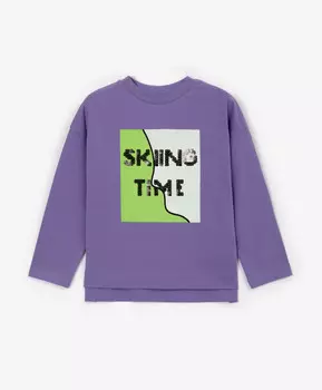 Лонгслив фиолетовый Gulliver (134)