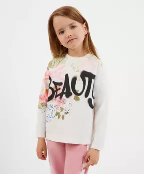 Лонгслив молочного цвета Gulliver (122)