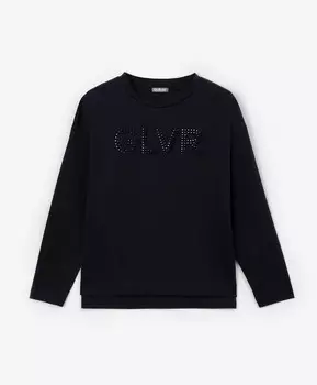 Лонгслив синий Gulliver (158)