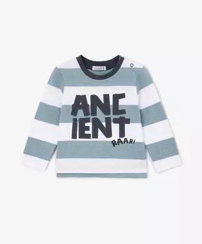 Лонгслив в полоску мультицвет для мальчика Gulliver