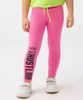 Лосины хлопковые розовые Button Blue (110)