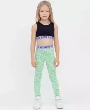 Лосины мятные Button Blue (128)