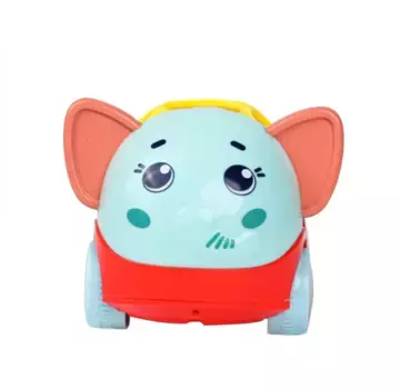 Машинка погремушка для новорожденного Слоник Джамбо