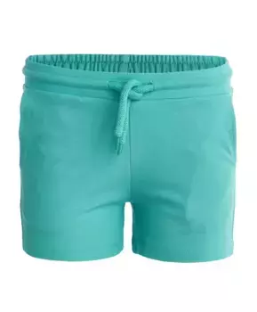 Ментоловые трикотажные шорты Button Blue (146)