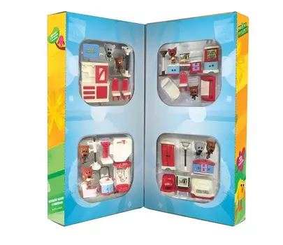 МИ-МИ-МИШКИ Игровой набор Кеша, Тучка и Лисичка