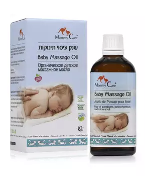 Mommy Care Органическое детское массажное масло 0+, 100 мл.