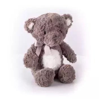 Мягкая игрушка Gulliver Мишка Бублик темный, 23 см