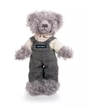 Мягкая игрушка Мишка сын Roberto Moretti серый 25 см