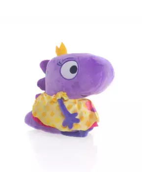 Мягкая игрушка со звуком Тира в короне Диносити