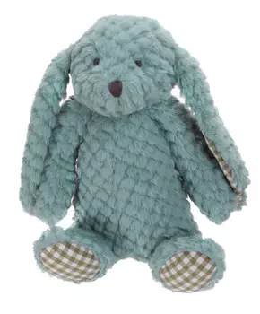 Мягкая игрушка Зайка бирюзовый, 30 см