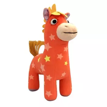 Мульти-пульти Лошадка Иго-го игрушка мягкая Деревяшки, 20см