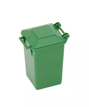 Мусорный контейнер зелёный