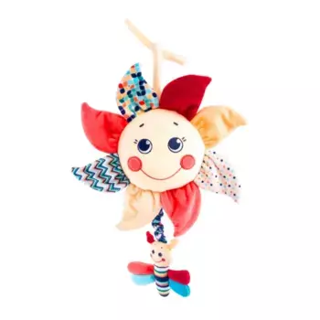 Музыкальный мобиль в кроватку Подсолнух с колыбельной